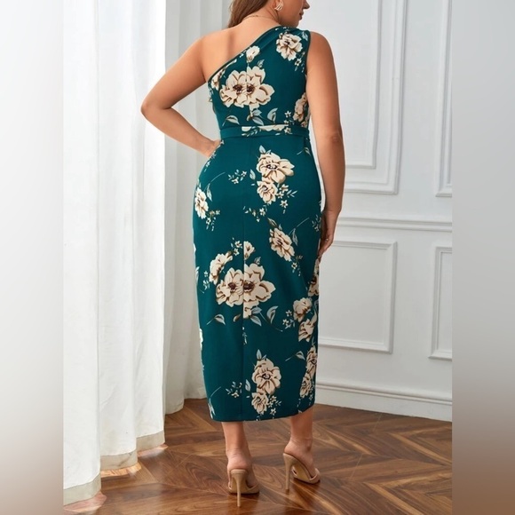 Green floral dress - Picture 3 of 3